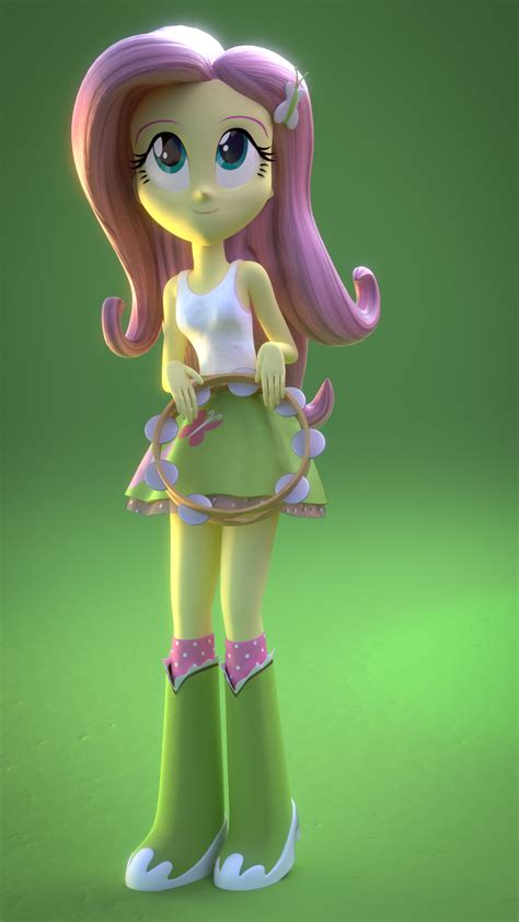 Fluttershy Adorable Eqg Blender By Rjrgmc28 On Deviantart