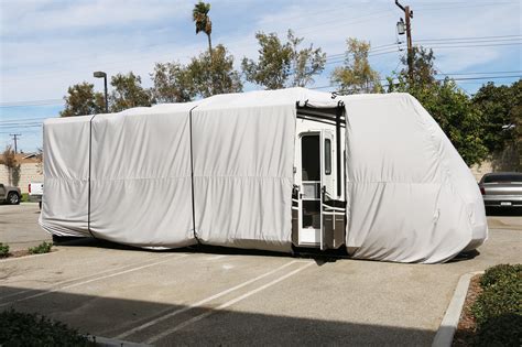 Protecting Your Rv With A Custom Cover Calmark Cover Co Custom Rv