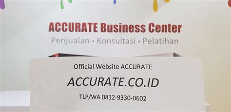 Jual Accurate Software Official Website Penjualan Accurate Online