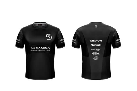 Sk Gaming Content Introducing The Sk Gaming Black Jersey