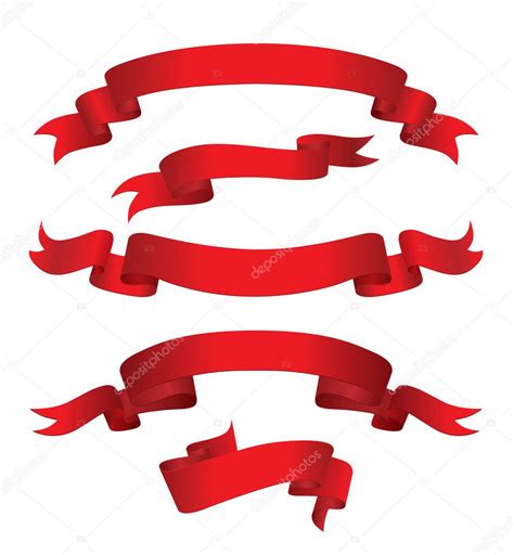 Red Banners Stock Vector By ©upimages 9783357