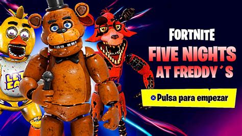 Nuevo Pack De Skin En Fortnite X Five Nights At Freddys Youtube My