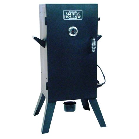 Smoke Hollow 30 In Vertical Electric Smoker 30162e The Home Depot