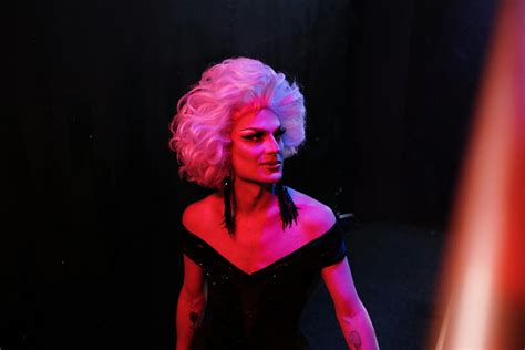 Drag Queen In The Dark · Free Stock Photo