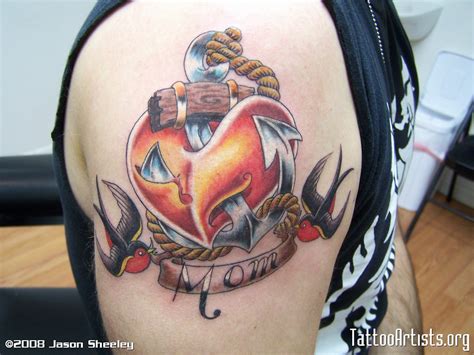 My Tattoo Designs Anchor Heart Tattoo