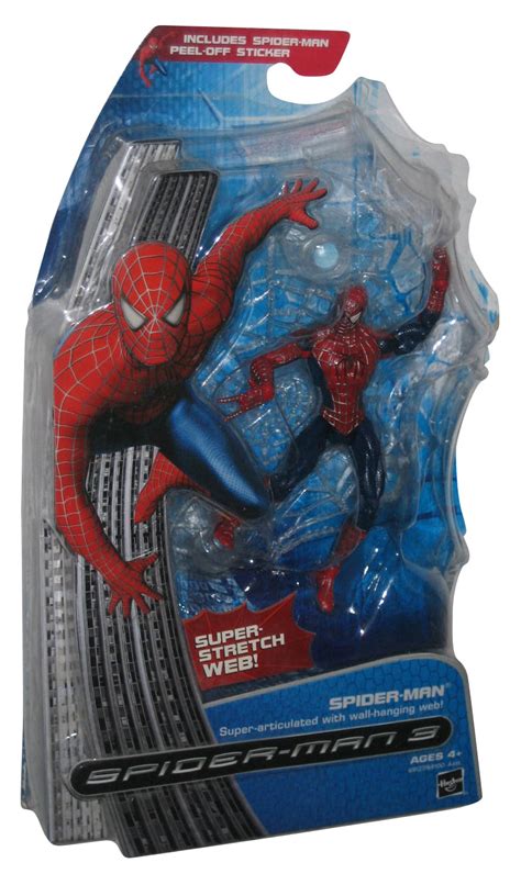 Marvel Spider Man 3 Movie Super Articulated 2007 Figure W Super