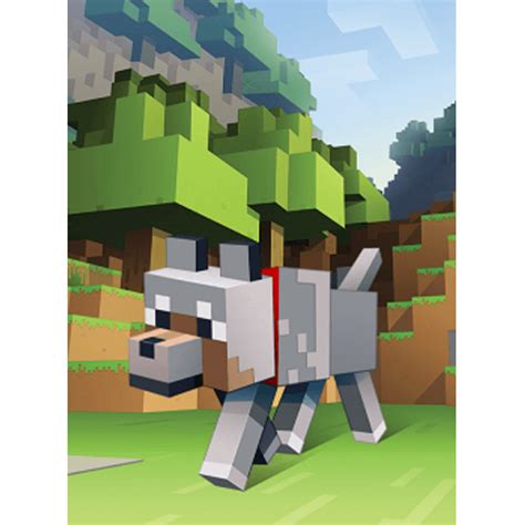Minecraft Tamed Wolf Face