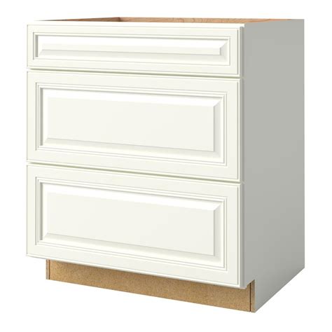 Raised Panel White Semi Custom Kitchen Cabinets At