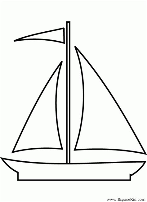 Coloriage A Dessiner Bateau A Voile Buzz2000