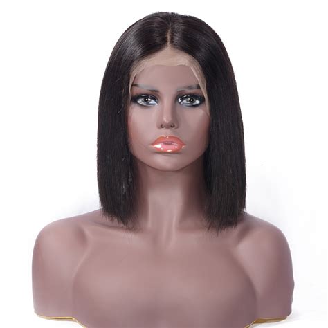 Fairywigs.com offers high quality cheap full lace long straight brown top human hair wig unit price of $ 307.99. Shoulder Length Bob Wig Lace Front Human Hair Wigs for ...