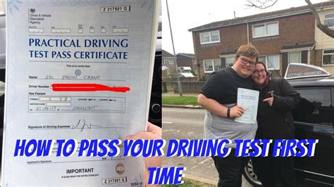 how to pass your driving test first time solcrane youtube