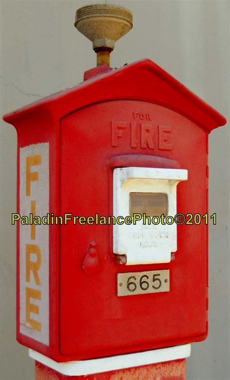 Many local fire services will install free fire alarms for you to save livescredit: Red Fire Alarm Box | A Red Fire Alarm Box at the ready ...