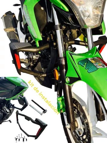 Slider Defensa Proteccion Para Moto Italika 150z 125z Acero Envío Gratis