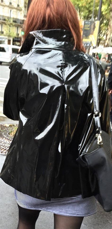 Black Pvc Raincoat Black Raincoat Girls Raincoat Pvc Raincoat