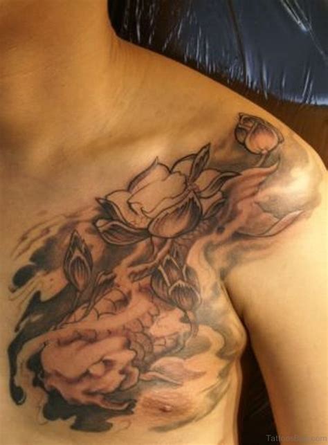 A lotus is a stunning flower that can bloom even in the muddiest places. 48 Magnificent Fish Tattoos Designs On Chest