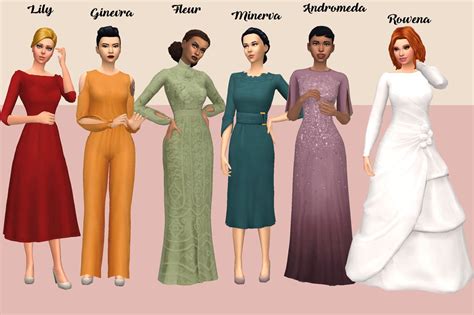 Contents Maxis Match Dress Sims 4