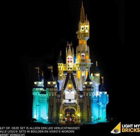 Light My Bricks Verlichtingsset Geschikt Voor Lego Disney Castle