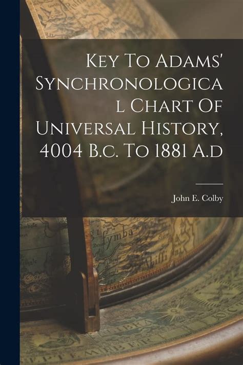 Key To Adams Synchronological Chart Of Universal History 4004 Bc To