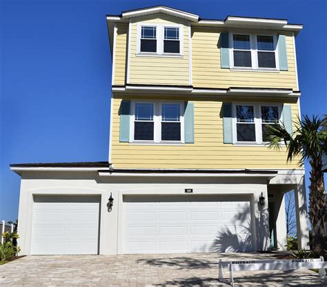 Florida Beach Home Color Scheme House Exterior