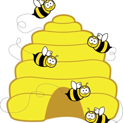 Beehive Clipart Home Free Clipart Bee Clipart Beehive Bees In A Hive