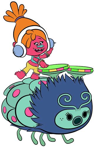 She is always ready to improvise with her peculiar disc jockey equipment coloring and printable page. Free Printable Trolls Dj Suki Pdf Coloring Page