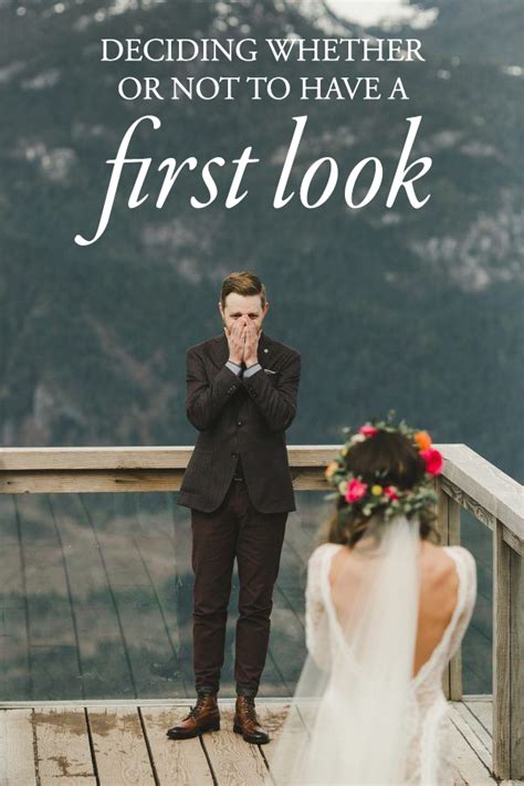 Deciding Whether Or Not To Have A First Look Junebug Weddings