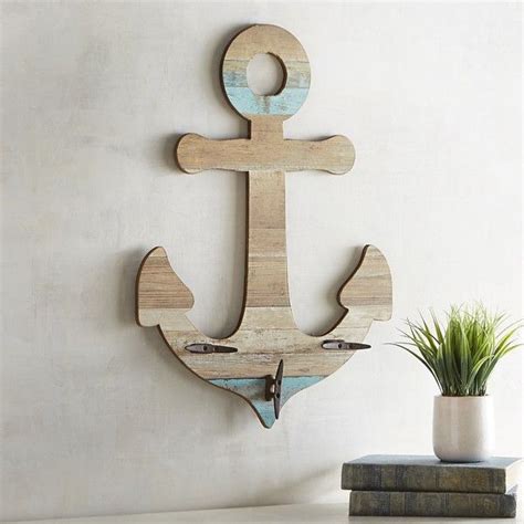 Pier 1 Imports Rustic Coastal Anchor Hook 50 Liked On Polyvore