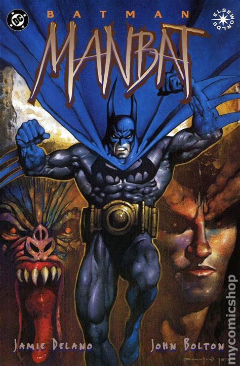 Batman Man Bat Comic Books