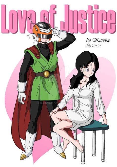 gohan x videl love of justice by karoine on deviantart anime dragon ball dragon ball