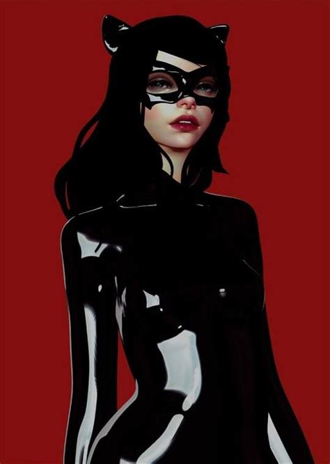 Fabulous Digital Work Catwoman By The Art Of Cezar Brandao Batgirl
