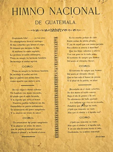 Himno Nacional De Guatemala Hd Youtube
