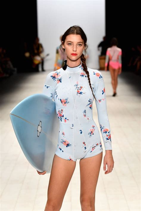 Cynthia Rowley On Her Wetsuit Swimsuit And New Coordinating Surfboards Surfer Girls Surfer