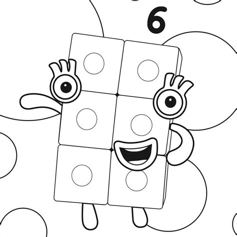 Numberblocks 8 Coloring Pages Coloring Pages For School