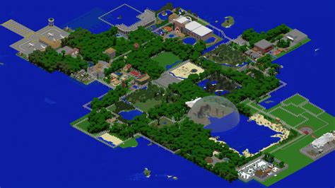 Minecraft Adventures At Jurassic Park Map Minecraft Map