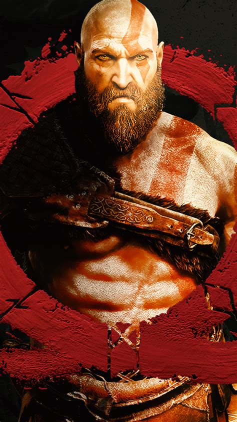 Kratos Wallpaper 4K Iphone : Kratos God Of War 2018, HD 4K Wallpaper