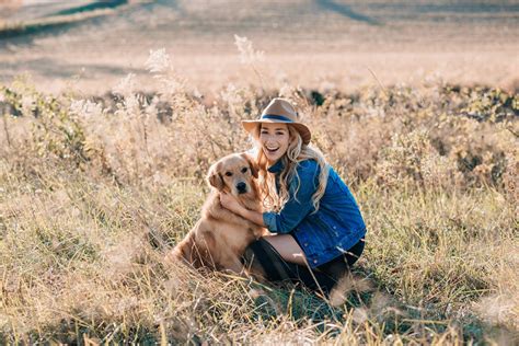 Senior Portraits With Dog Bring The Pup Dog Photoshoot Fall