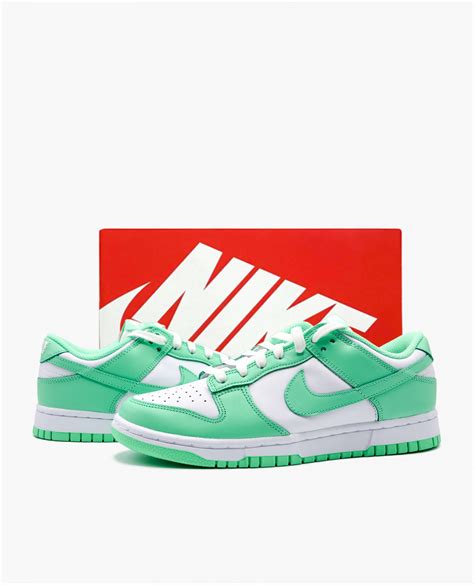 nike dunk low green glow w kick louder