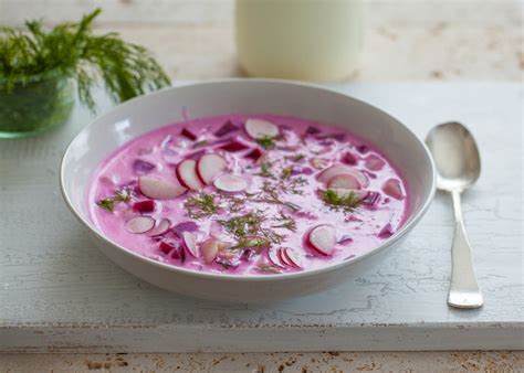 If You Can T Stand The Heat Recipe For Cold Beet Soup Chlodnik