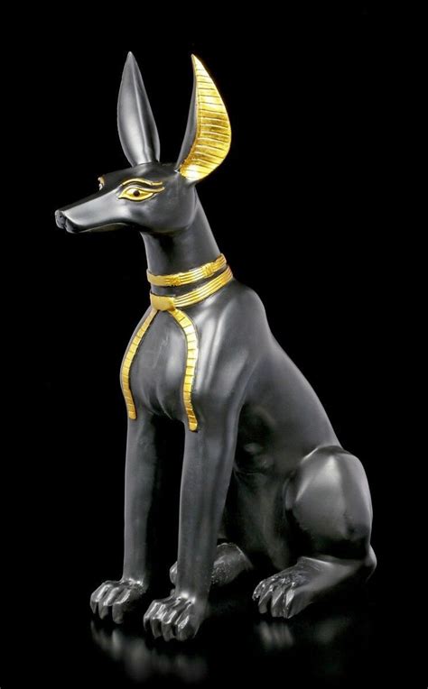 Altägyptischer Gott Anubis Anubis Statue Animal Figure Etsy
