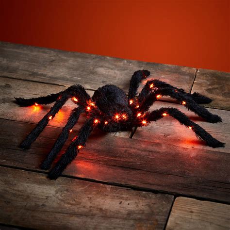 Halloween Light Up Spider Decoration By Lights4fun