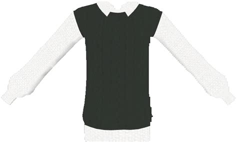 SHIRT COLLAR SWEATER - The Sims 4 Catalog