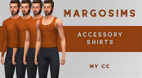 Male Accessory Shirts Sims 4 Cc Skin Sims 4 Mods Clothes