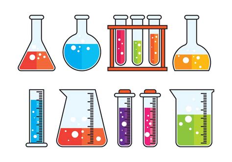 Download Chemical Flask Set Vector Art Choose From Over A Million Free