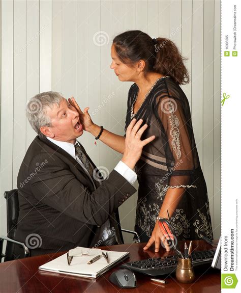 Secretary Sexual Harassment Stock Image Image Of Worker Work 16305565
