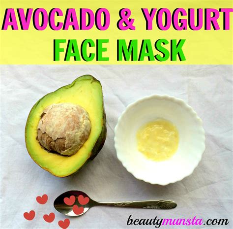 Deep Hydrating Avocado And Yogurt Face Mask Recipe Beautymunsta Free Natural Beauty Hacks