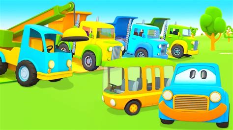 Car Cartoon Full Episodes And Car Cartoons For Kids Learn Colors With