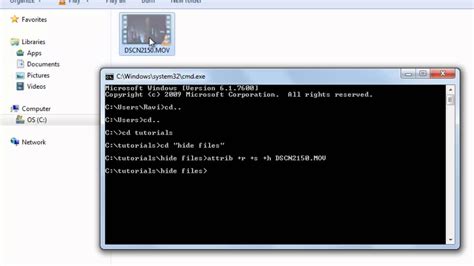 How do i open command prompt instead of powershell? How to hide files/folder in windows with CMD/DOS or ...
