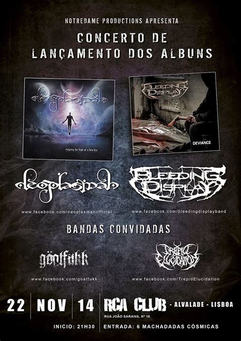 Concerto De Apresentação Dos álbuns De Bleeding Display E Neoplasmah