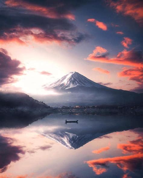 Mount Fuji Sunset Canon Photography Photography Tutorials Nature