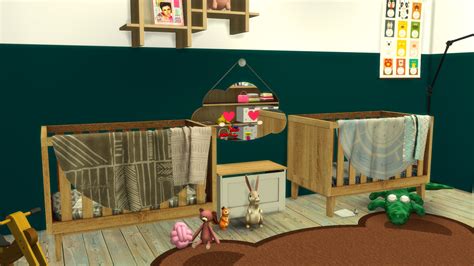 Modelsims4 The Sims 4 Twins Nursery Wcif Friendly Room